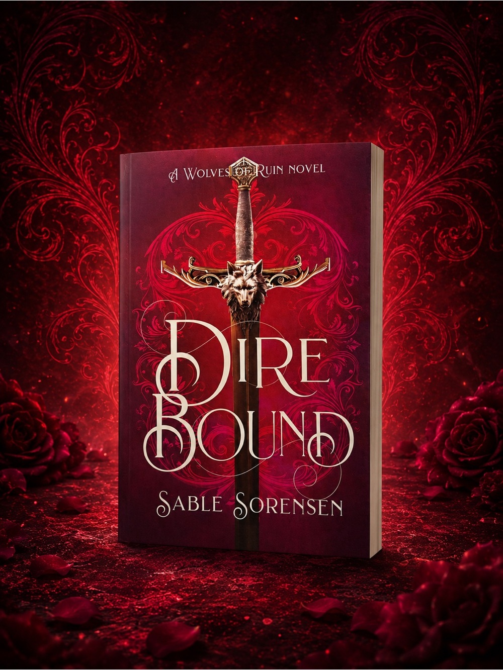 DireBound by Sable Sorensen Out of Print Indie Edition Wolves of Ruin paperback